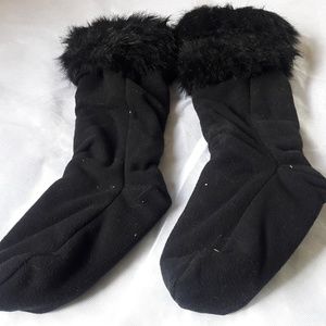 NWT Steve Madden Black Boot Liner